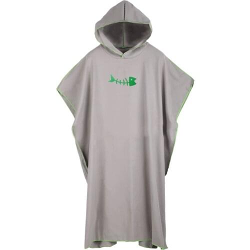 Outdoor Swimming With Hood Gift Vacation Wetsuit Changing Poncho Robe Adults Water Absorb Quick Drying Surfing Soft Robe