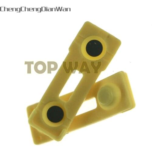 100pcs/lot For Playstation 2 Controller Button Replacement Kit For PS2 L1 L2 D Pad ABXY Rubber Buttons ChengChengDianWan