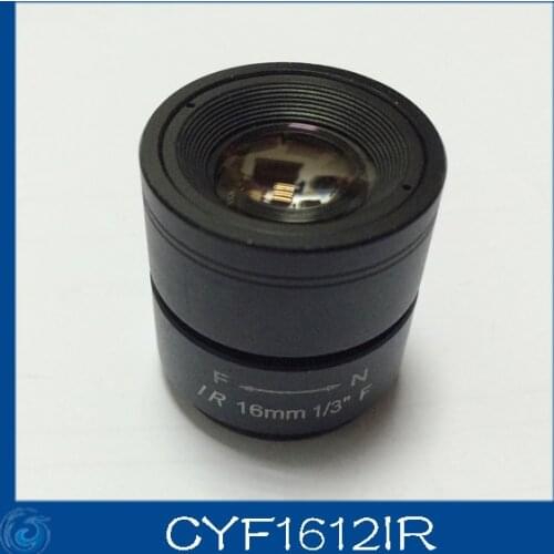 Cctv lens MP. 16mm cctv Lens for cctv camera . free shipping. CYF1612IR