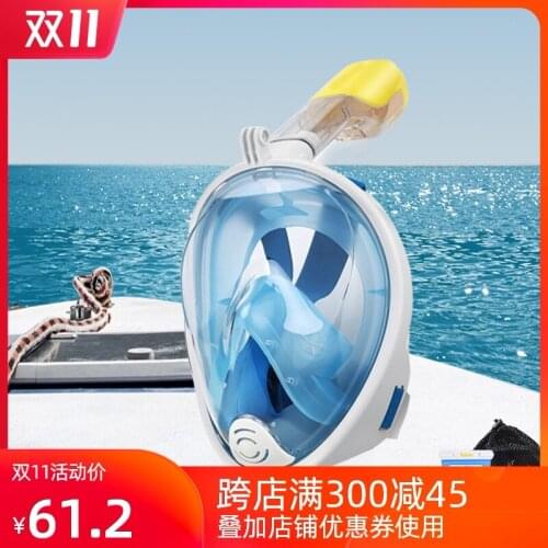 Diving Goggles Snorkeling Snorkel Full Dry Children Adult Anti-fog Mask Swimming Equipment Diving Masks