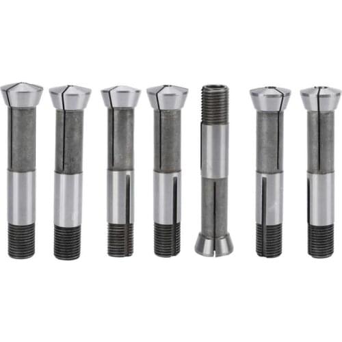 1Pcs 3/4/5/6/7/8/9mm Sharpener Chuck High Accuracy M20 Thread Grinding Machine Elastic Collet Replacement