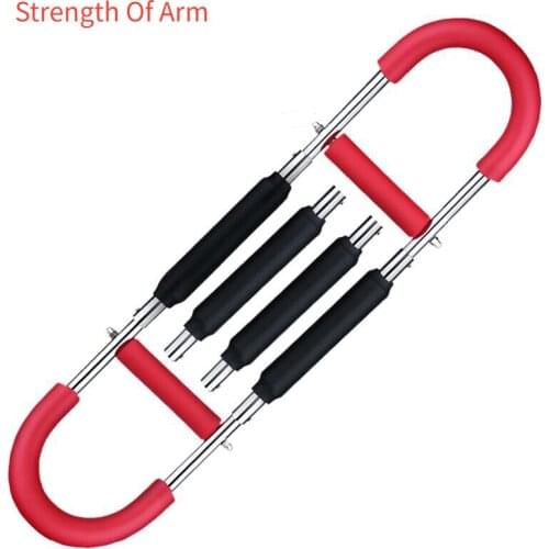Adjustable Hand Gripper Strength of Arm Chest Expander Apparatus for Exercising Arm Power Strength Bar Power Twister Home SW-B68