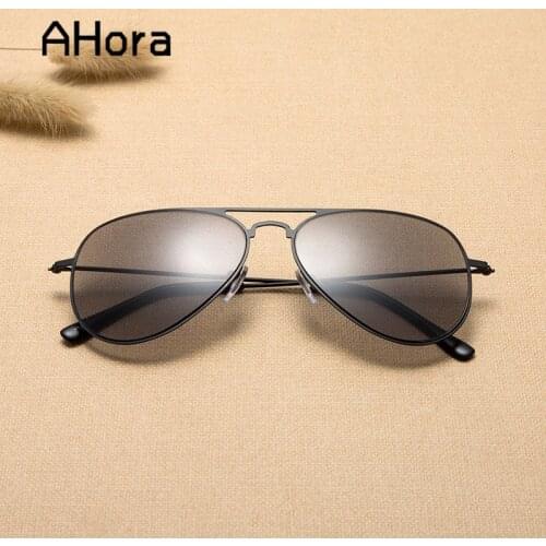 Ahora Pilot Sun Reading Glasses Metal Men&Women Business Sunglasses Presbyopia Spectacles Hyperopia Eyewear+1.0+1.5+2.0...+4.0
