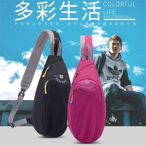 Sports Bag NEW TANLUHU 841 Nylon Men Women Cycling Chest Bag Outdoor Climbing Hiking Bag
