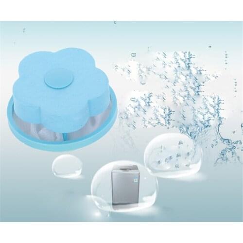 1PC Washing Machine Floating Net Bag Hair Removal Catcher Filter Mesh Cleaning Balls Filter Net Hair Removal Catcher Filter Mesh