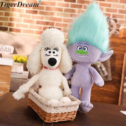 One Piece Magic hair fairy doll shiny doll poodle pp cotton stuffed plush toy to send children elf doll 3 size