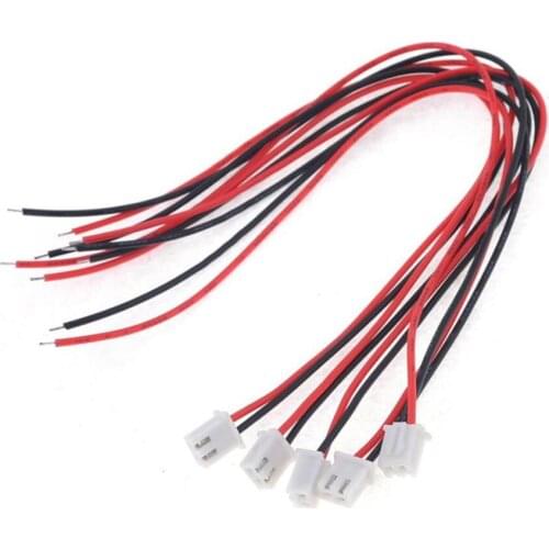 10pcs/lot 24AWG JST XH2.54 2Pin Terminal Cable Single Head Electronic Connector Patch Line Plug Wire Cable 20cm Length Resistor