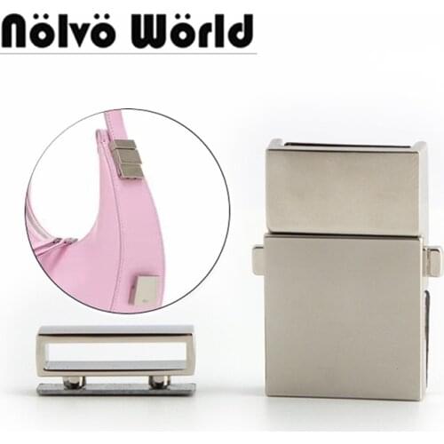 5-10-30 sets 25*40mm Press Lock Silver Quality Purse Bag Accessories Purse Lock