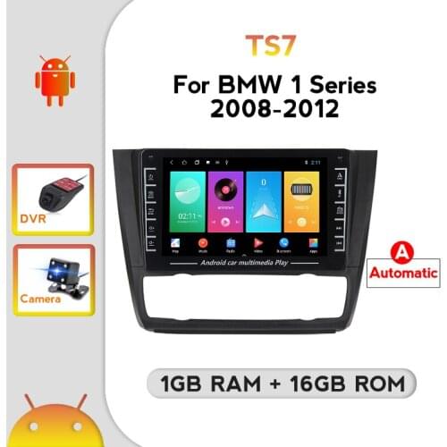 YELLOBERRY For BMW 1 series E87 E88 E82 E81car radio multimedia player button touch screen operation mode Android GPS navigation