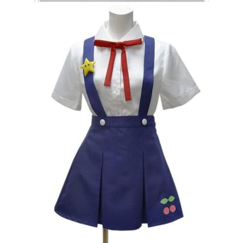 Bakemonogatari Monstory Hachikuji Mayoi high school cosplay costume
