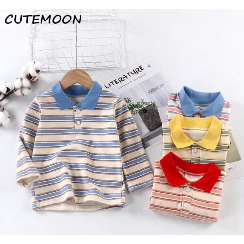 Baby Boy Brand Tshirts childre Boys T-shirt Kids Tees Children Blouses Long Sleeve Cotton Trucks Stripes Shipping