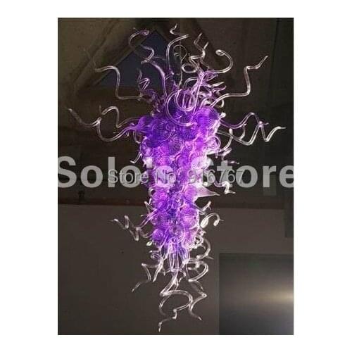C216 Purple Glass Artistic Decoration Lights for Wedding