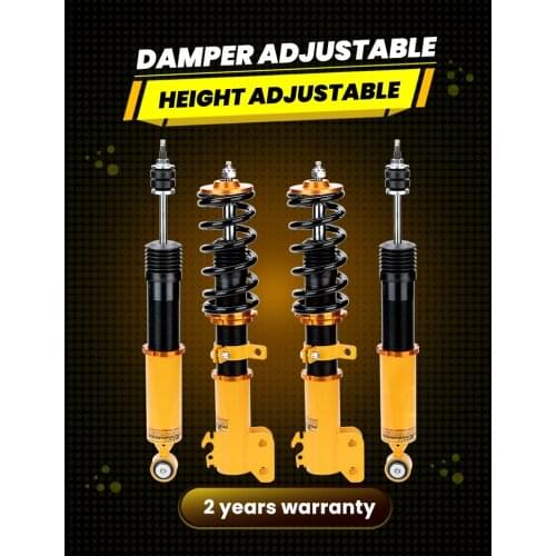 Coilovers Coil Suspension for Toyota Yaris XP130 XP150 2013-2017 Adjutable Damper Shocks Springs