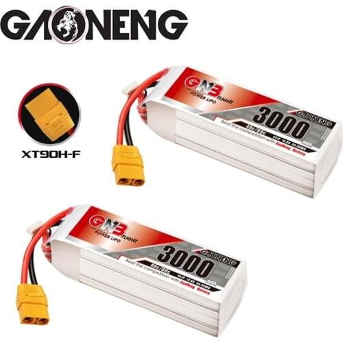 GNB 3000mAh 18.5V 5S 40C/80C Lipo Battery With XT90 Plug For RC Helicopter Quadcopter FPV Racing Drone Parts