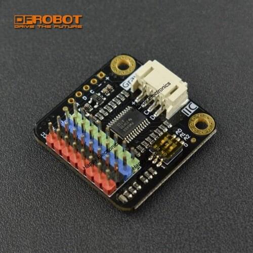 New DFRobot Gravity Digital 1-to-8 IIC I2C Multiplexer support solves communication with multiple same-address IIC I2C conflict