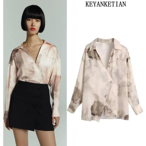 Блузки с воротником KEYANKETIAN China At AliExpress