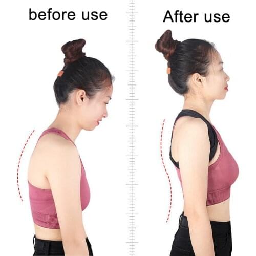 Adult Brace Posture Corrector Adjustable Straightener Back Breathable Corrector