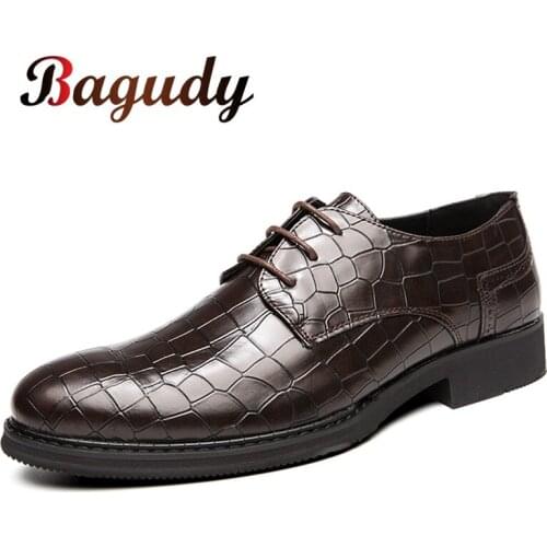 New Summer Autumn Leather Men Shoes Fashion Casual Shoes Lace-Up Loafers Men Business Wedding Dress Oxfords Shoes Big Size 38-47