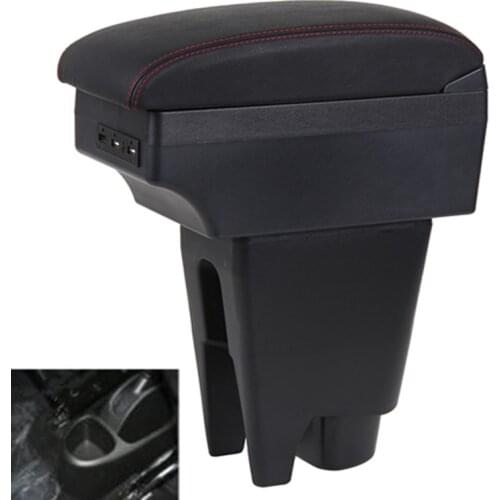 For Peugeot 107 Armrest Box Central Store Content Box