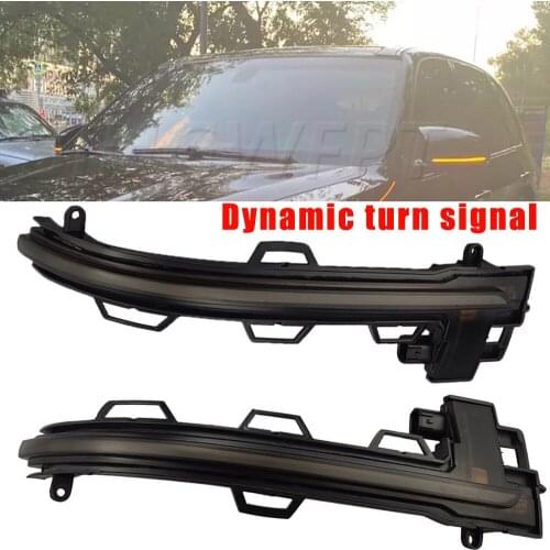 For BMW X3 X4 X5 X6 F25 LCI F26 F15 F16 2014 - 2018 Side Rearview Mirror Indicator Blinker Light Sequential Dynamic Turn Signal