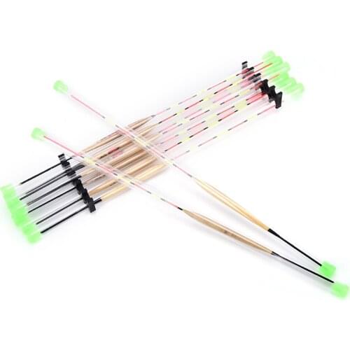Fish Float Wood Fishing Float Tackle Tools For Fishing Tank Flotteur Peche Float Fishing Tackle Tools 10Pcs/Lots