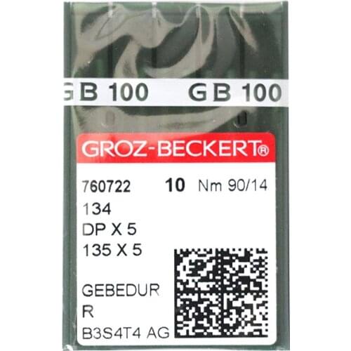 Sewing GROZ-BECKERT Gebedur Titanium Needle 134/DPx5 100pcs/lot