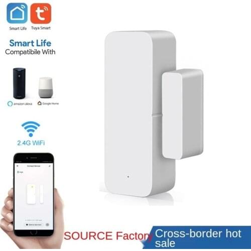 Tuya Tuya Door Sensor Smart Home Tuya Wifi Door Sensor Door and Window Alarm Wifi Automatic Switch Door Sensor
