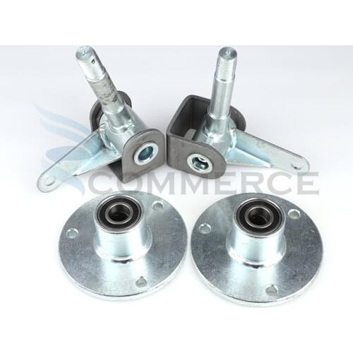 6 inch Wheel Knuckle Spindle With Wheel Hub Fit For DIY China 110cc 168 200F Go Kart Buggy Karting ATV UTV Quad Bike Parts