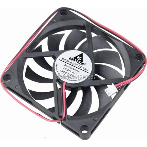 100 Pieces LOT Wholesale Gdstime 8010S DC 24V 2Pin 80mm 8cm 80x10mm Electrial Cooling Cooler Fan