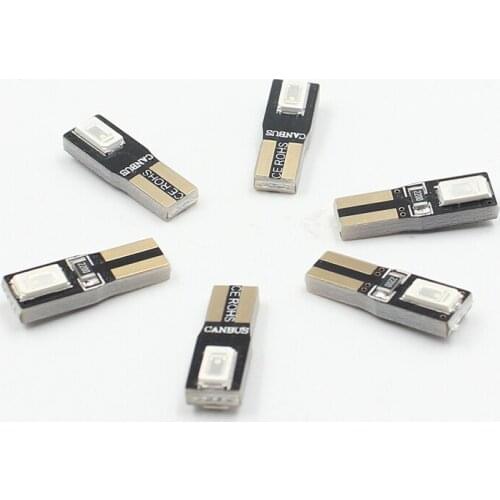 1000PCS CE ROHS T5 5630 2SMD W3W canbus led light 73 74 Car Instrument light Wedge Bulb Lamp Dashboard green T5