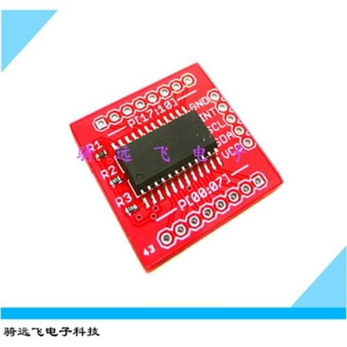 PCF8575 16-bit quasi-bidirectional IIC I2C and SMBus I/O expander pin header