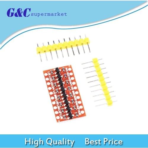 2pcs I2C IIC 8 Channel Logic Level Converter Module Bi-Directional Module For Arduino Step Up 5V To 3V diy electronics
