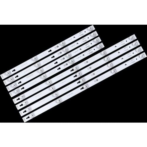 8kits=64pcs LED Backlight strip for Toshiba 49L2600 L49S4900fs 49U7800 49P2US 49L2900 49D2900 49S405 403 TOT_49_D2900 U49P6066