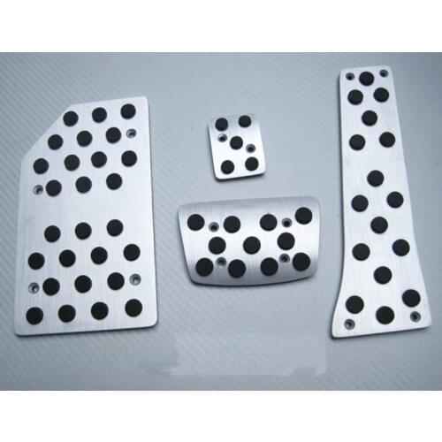 TTCR-II Car Accessory For Hyundai MISTRA Fuel Brake Foot Rest Automatic pedals Plate Non slip Accelerator AT pedal Pads Styling