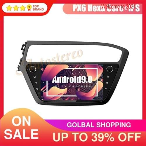 Android 9.0 4GB IPS Auto Stereo Car Head Unit For Hyundai I20 2018+ Car Multimedia Player Audio GPS Navigation DSP No DVD Player