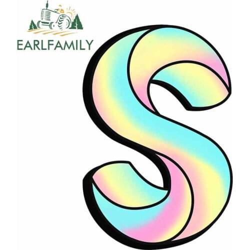 EARLFAMILY 13cm x 8.6cm For S Fine Car Stickers Car Styling Decal DIY Custom Printing Waterproof Occlusion Scratch Decoration