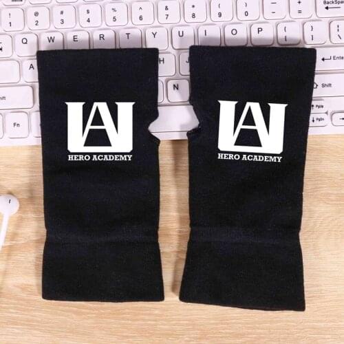 Anime My Hero Academia Finger Cotton Knitting Wrist Gloves Mitten Lovers Anime Accessories