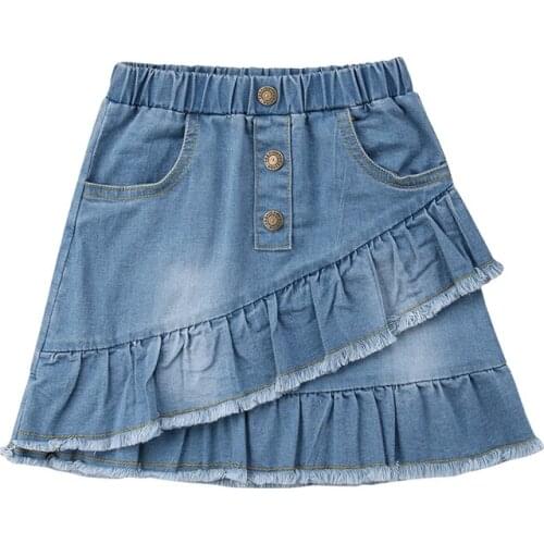 ITFABS Denim Skirts For Girls