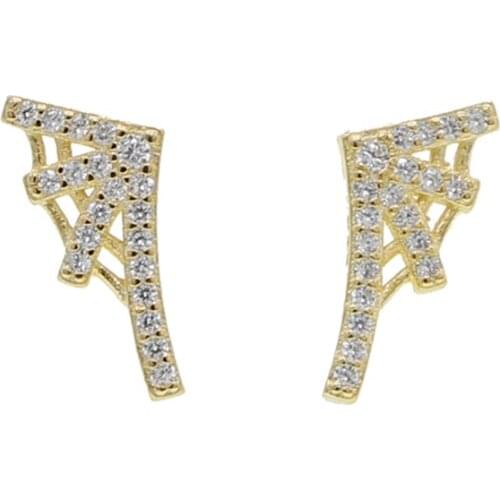 Classic cute Silver Earrings 925 Sterling Silver girls Earrings for Women Creole Earings Piercings Jewellery