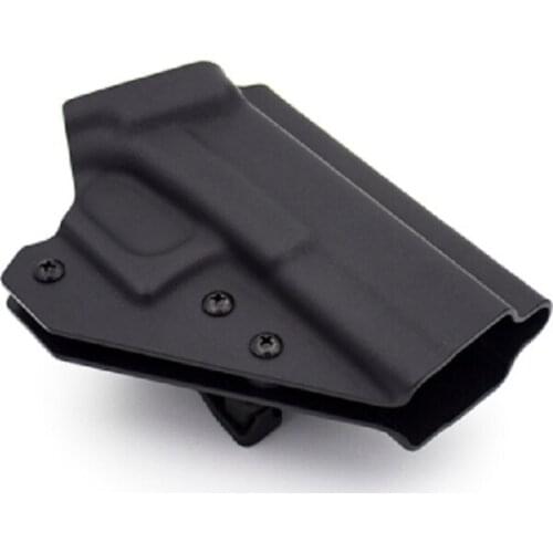 Kydex plate Glock 17 19 34 p-10c lockless quick draw holster