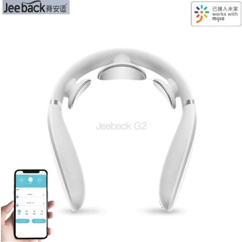 Youpin jeeback neck massager g2 g3 Cervical TENS Pulse Back Neck tens Far Infrared Heating Health Care Relax Work For Mijia App