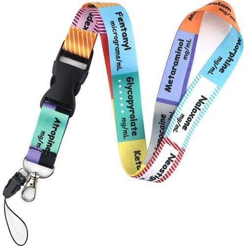 Medical Lanyard Credit Card ID Holder Bag Doctor Nurse Student Women Travel Bank Bus Business Card Cover Badge