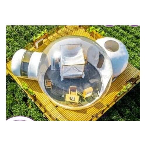 Inflatable Bubble Tent Toy Tent Outdoor Camping Inflatable Bubble Tent Large Diy House Dome Camping Cabin Lodge Air Bubble