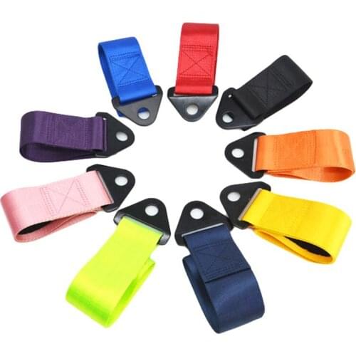 New Hot Sale Car Emergency Tool Tow Rope Cable Towing Strap with Hook Emergency Heavy Duty 25cm Hauling & Towing Strap Rope