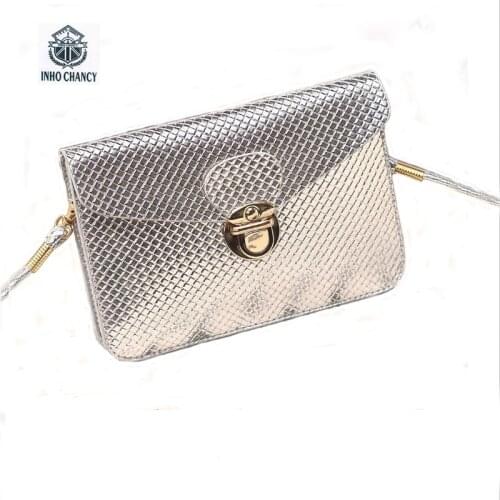New Famous Brand checkered wallet Europe US fashion trend package shoulder Messenger bag mini mobile phone bag Bolsos Bolsas