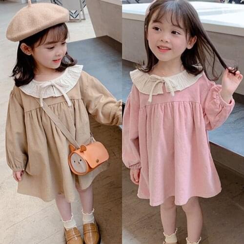 Girl Dress Kids Baby Clothes 2021 Luxury Spring Summer Toddler Formal Party Outfits Sport Uniform Dresses Cotton Children Clothi