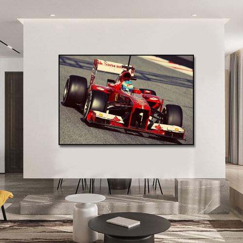 F1 Sport Racing Car Poster Painting Print On Canvas Nordic Wall Art Picture For Living Noom Home Decoration Frameless