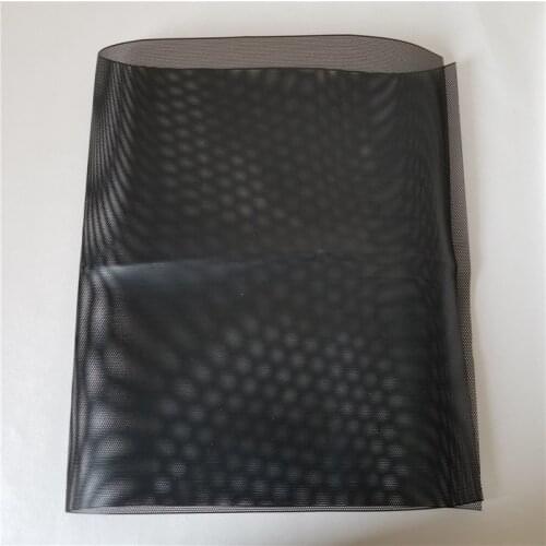 PVC Chassis Computer Filter Cover Computer Case Mesh Net Dustproof for PC DIY Black 50x30cm