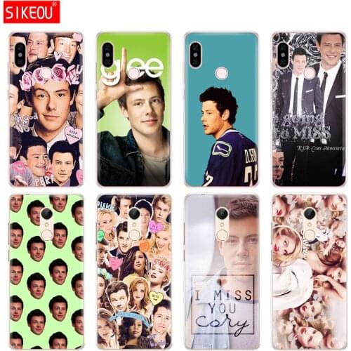 Silicone Cover phone Case for Xiaomi redmi 5 4 1 1s 2 3 3s pro PLUS redmi note 4 4X 4A 5A Cory Monteith Glee