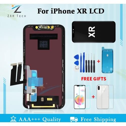 1PCS OEM Replacement Display LCD Screen Assembly Digitizer for iPhone XR LCD Touch No Dead Pixel with Free Tools Free Shipping